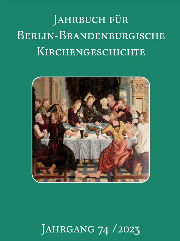 Cover: 9783889814852 | Jahrbuch für Berlin-Brandenburgische Kirchengeschichte | Taschenbuch