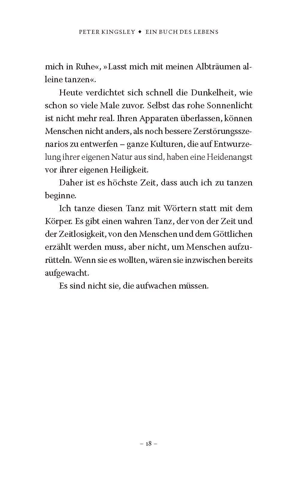 Bild: 9783941664852 | Ein Buch des Lebens | Peter Kingsley | Buch | 272 S. | Deutsch | 2025