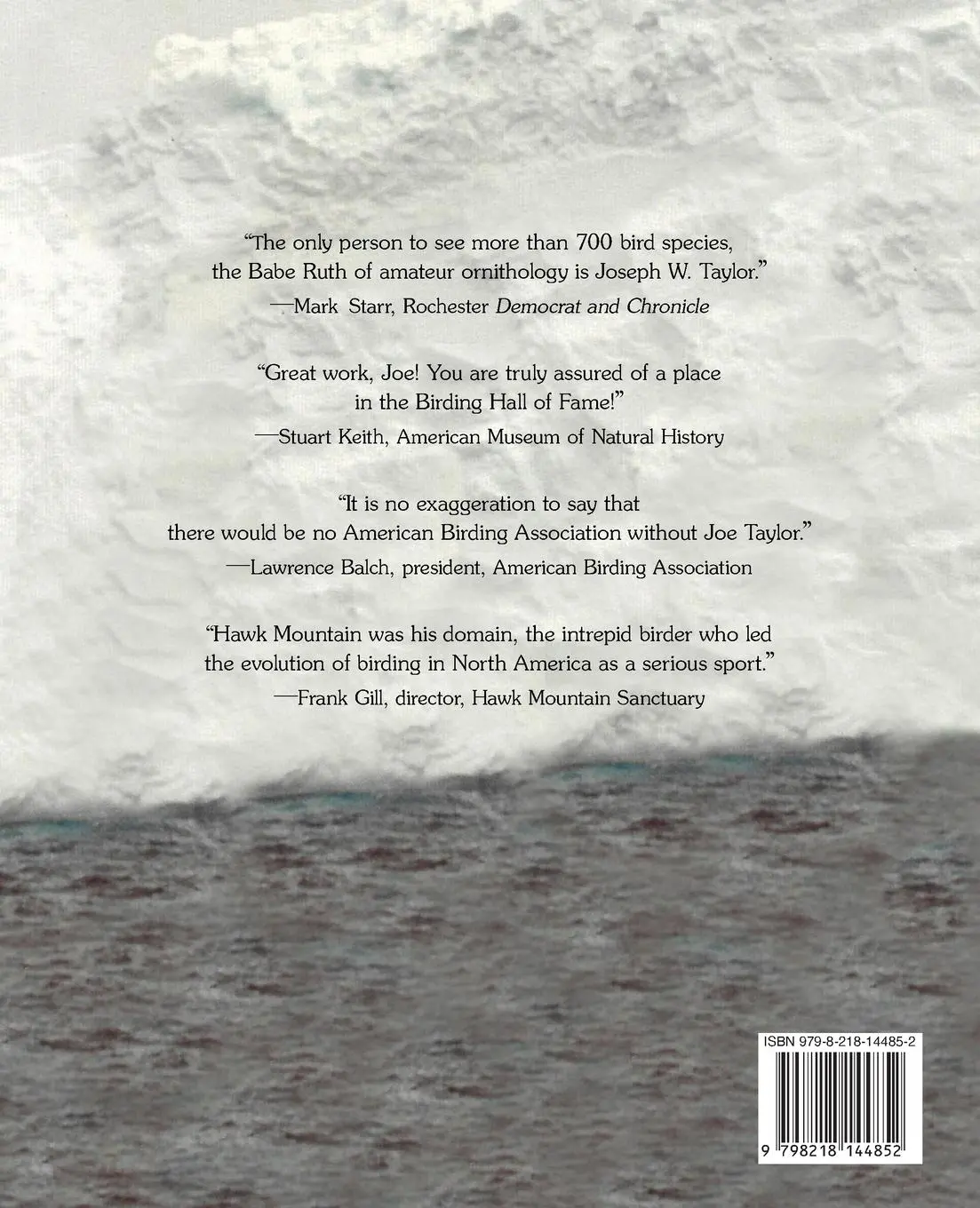 Rückseite: 9798218144852 | Joseph W. Taylor BORN TO BIRD | Ann Taylor | Taschenbuch | Englisch