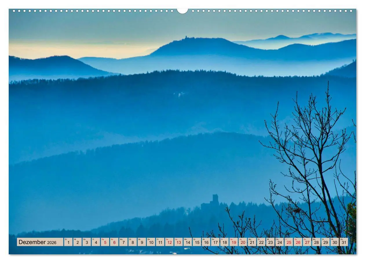 Bild: 9783457854952 | Vogesen - wunderschön (Wandkalender 2026 DIN A2 quer), CALVENDO...