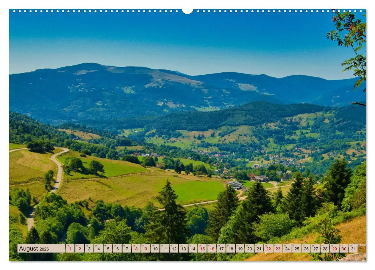 Bild: 9783457854952 | Vogesen - wunderschön (Wandkalender 2026 DIN A2 quer), CALVENDO...