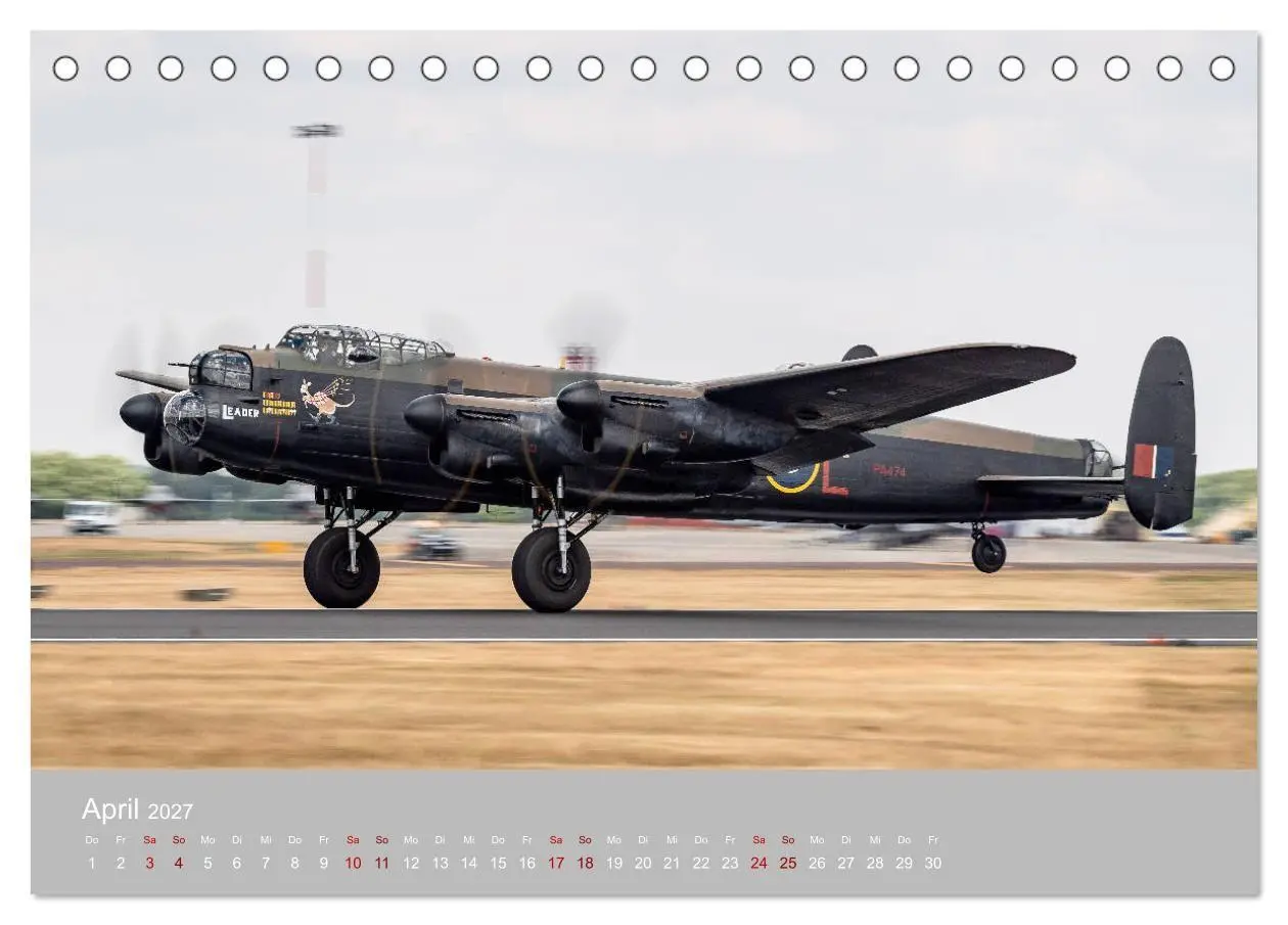 Bild: 9783569584952 | Fliegende Legenden - Warbirds (Tischkalender 2027 DIN A5 quer),...