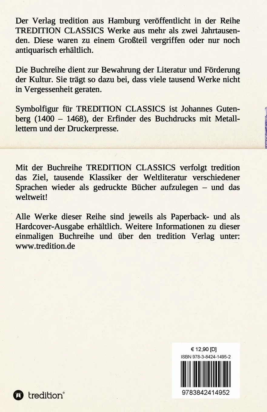 Rückseite: 9783842414952 | Die Hörigkeit der Frau (The subjection of women) | John Stuart Mill