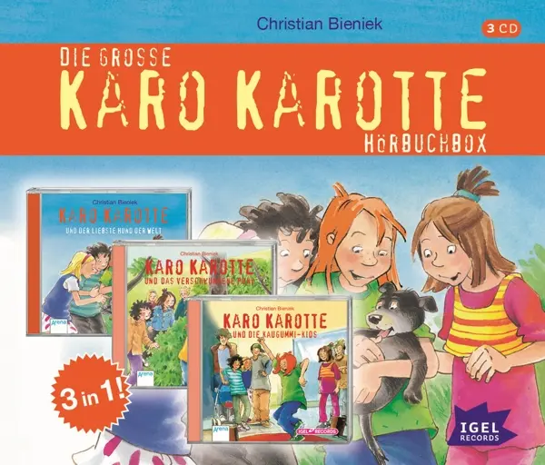 Cover: 4049266145052 | Die große Karo Karotte Box, 3 Audio-CD | Christian Bieniek | Audio-CD