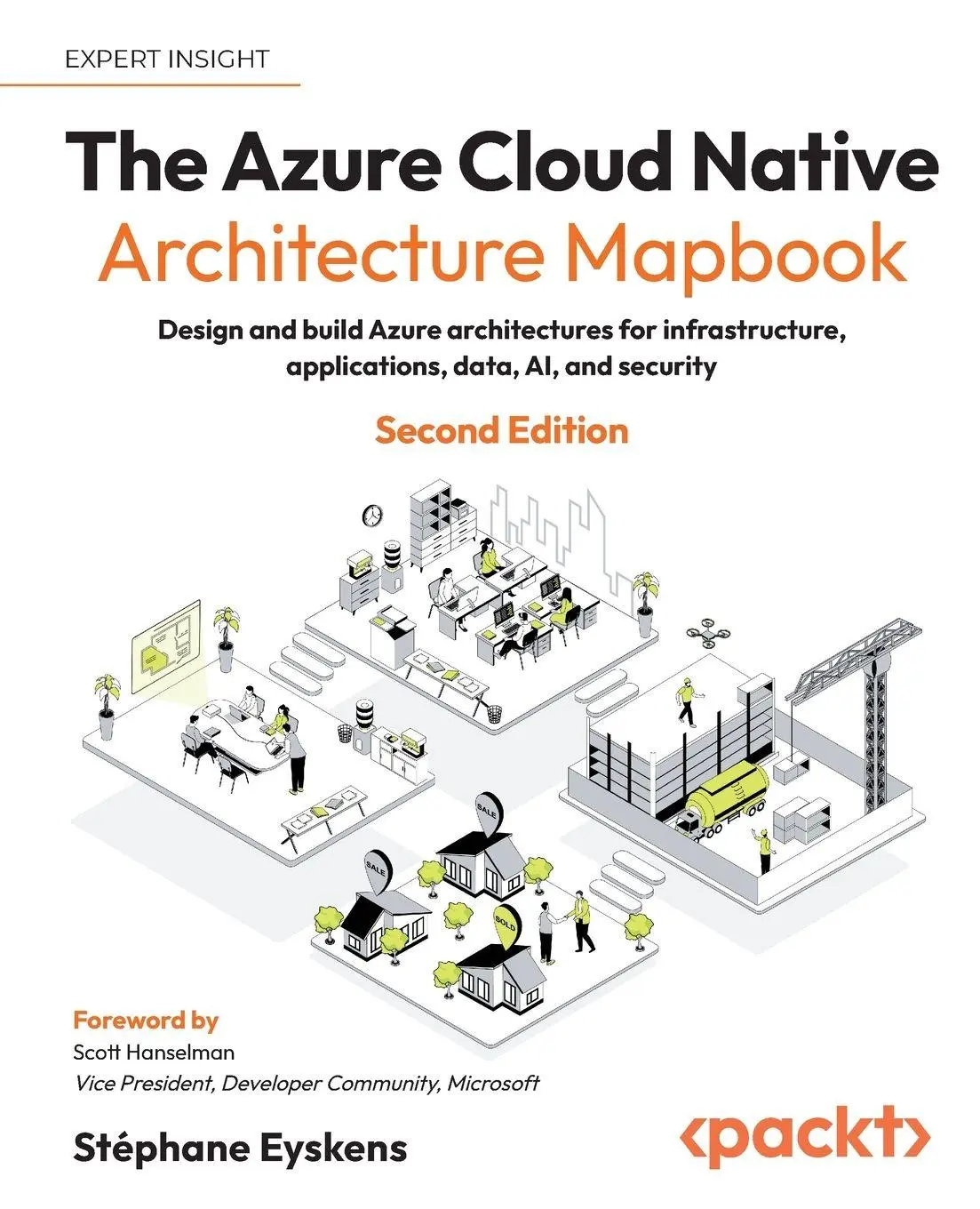 Cover: 9781805805052 | The Azure Cloud Native Architecture Mapbook - Second Edition | Eyskens