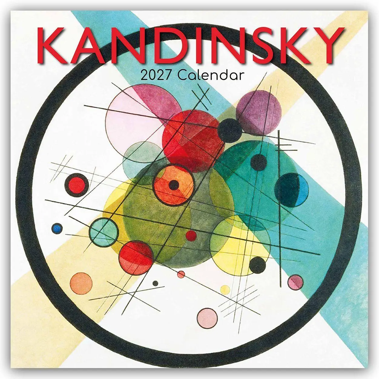 Cover: 9781805975052 | Kandinsky - Wassily Kandinsky 2027 - 16-Monatskalender | Ltd | 28 S.