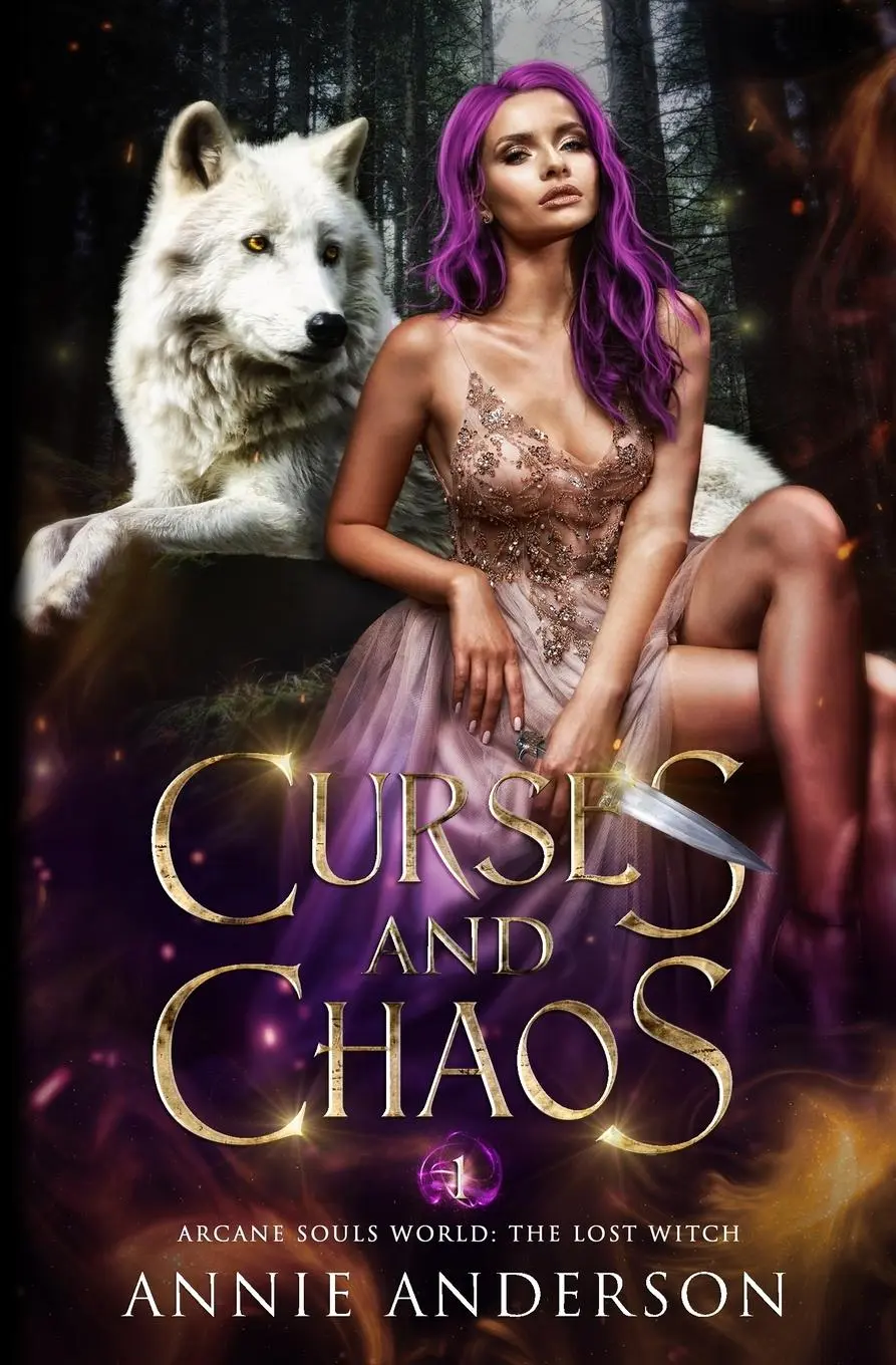 Cover: 9781960315052 | Curses and Chaos | An Enemies-to-Lovers Shifter Romance | Anderson
