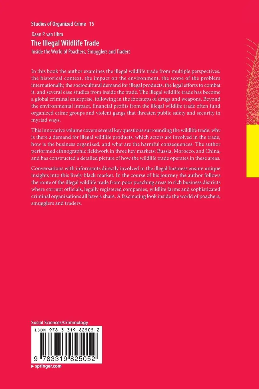 Rückseite: 9783319825052 | The Illegal Wildlife Trade | Daan P. van Uhm | Taschenbuch | xxvii