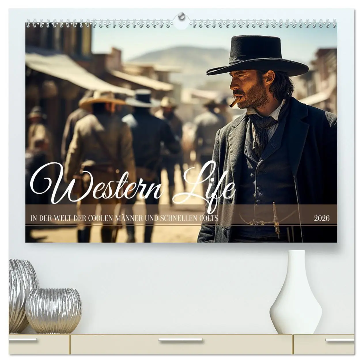 Cover: 9783457505052 | Western Life (hochwertiger Premium Wandkalender 2026 DIN A2 quer),...