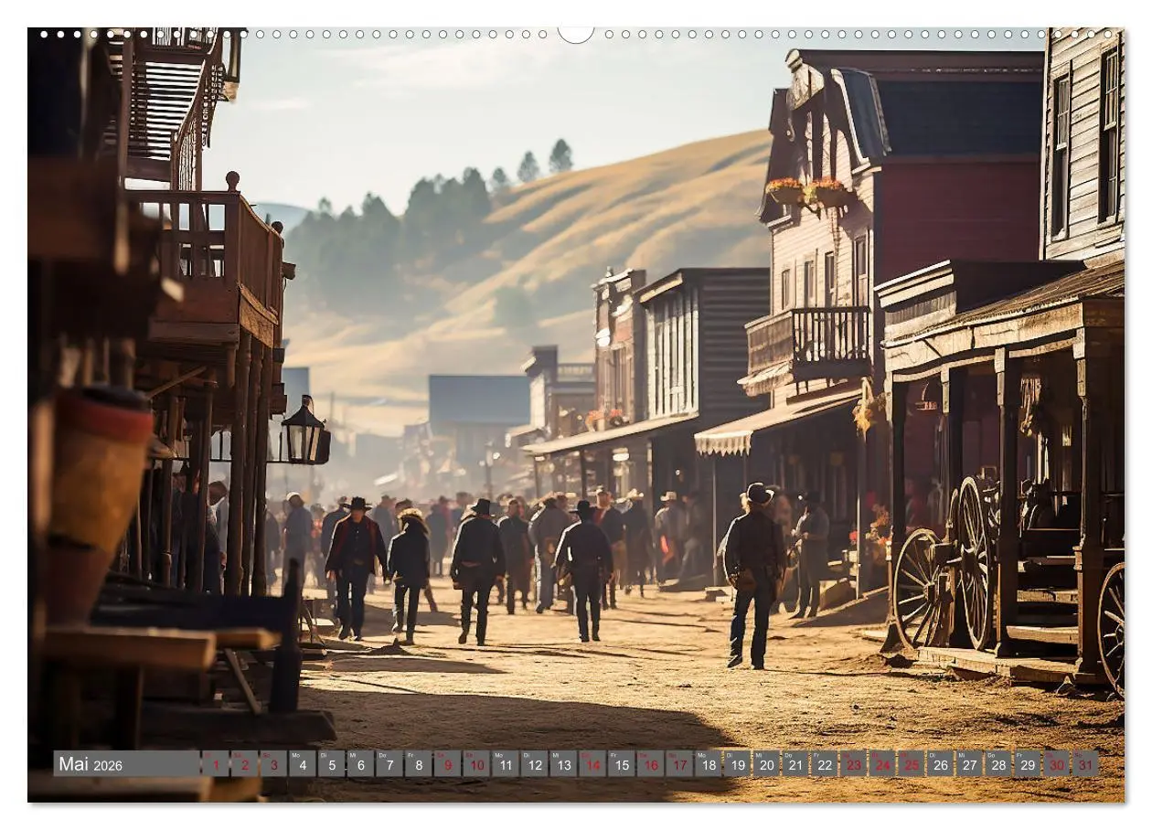 Bild: 9783457505052 | Western Life (hochwertiger Premium Wandkalender 2026 DIN A2 quer),...