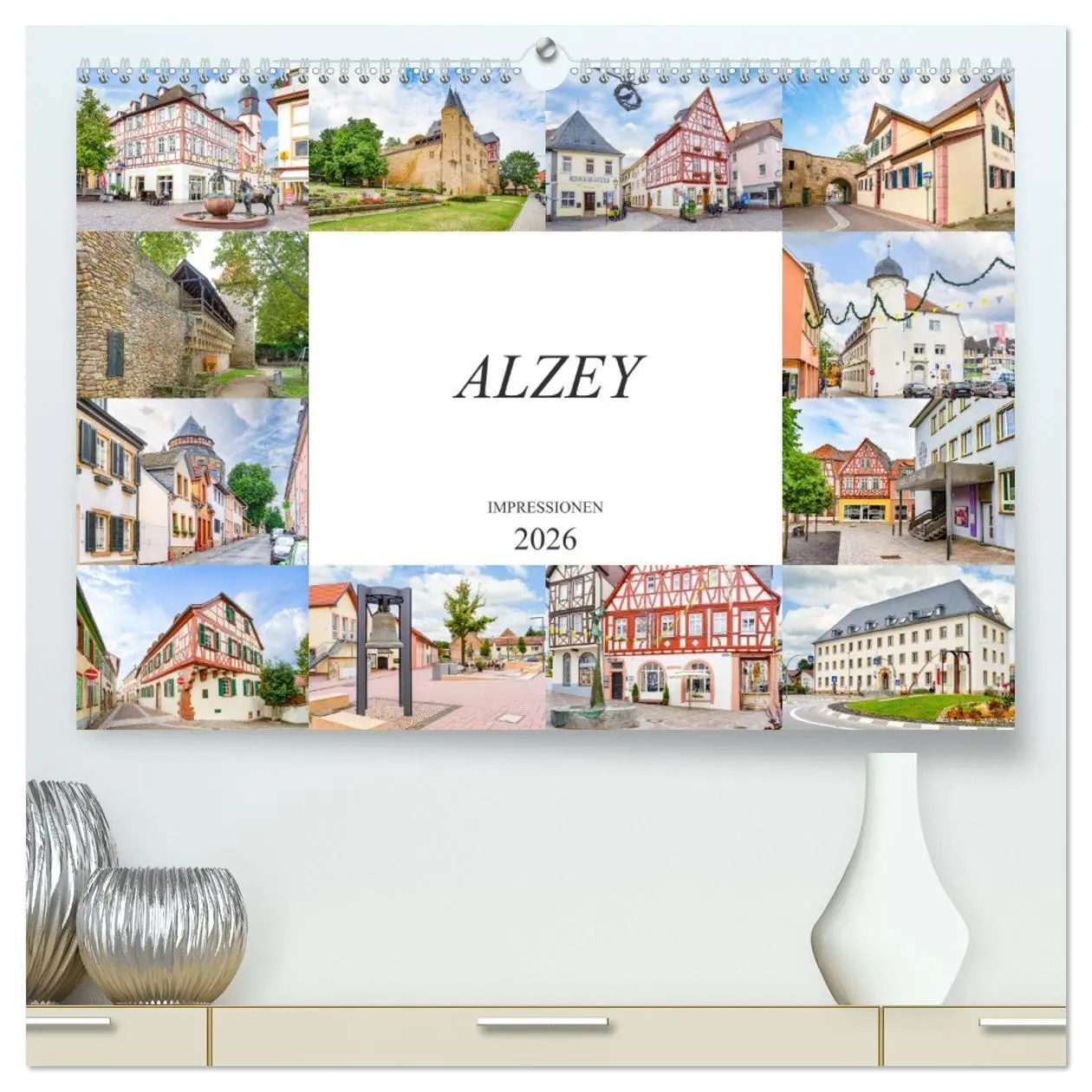 Cover: 9783457675052 | Alzey Impressionen (hochwertiger Premium Wandkalender 2026 DIN A2...