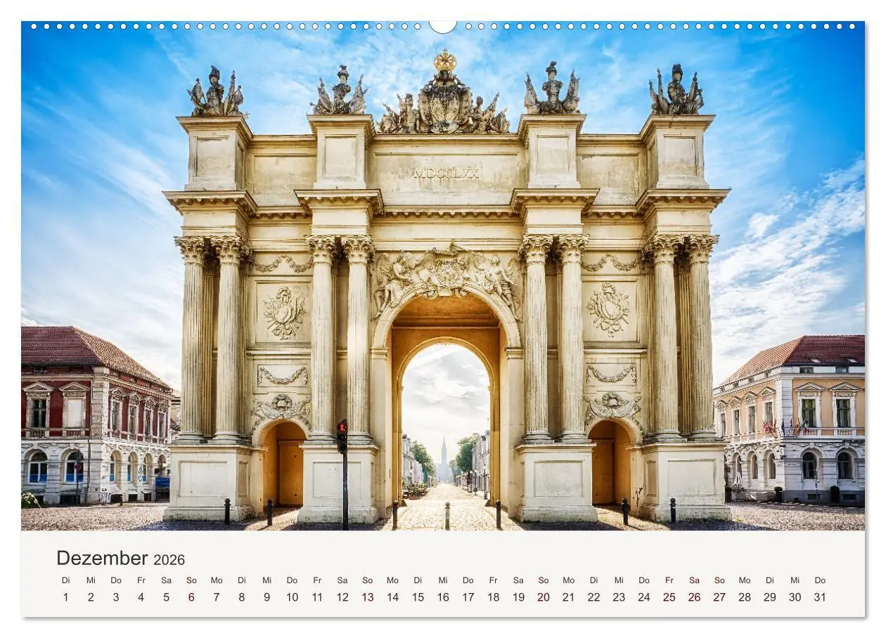 Bild: 9783457815052 | Himmel über Potsdam (Wandkalender 2026 DIN A2 quer), CALVENDO...