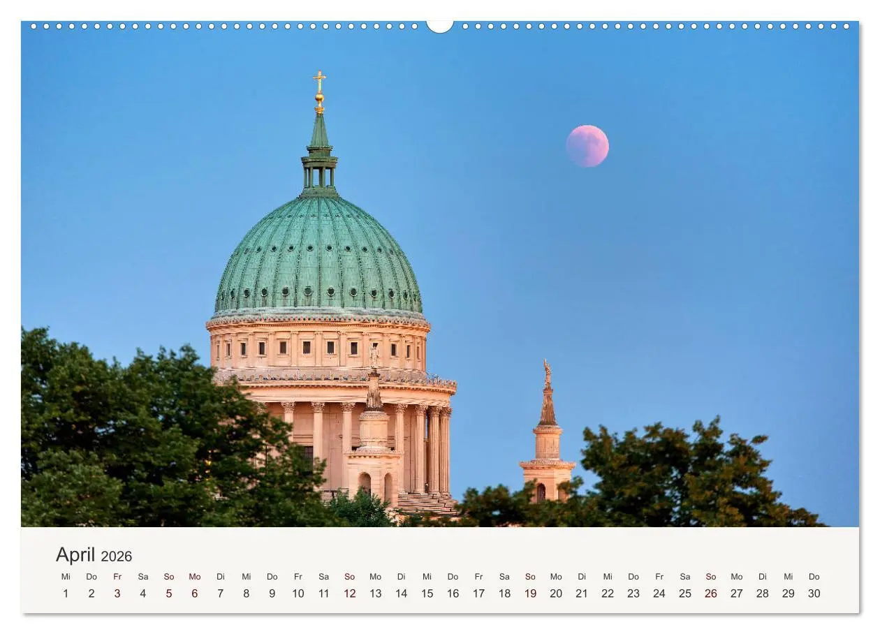 Bild: 9783457815052 | Himmel über Potsdam (Wandkalender 2026 DIN A2 quer), CALVENDO...