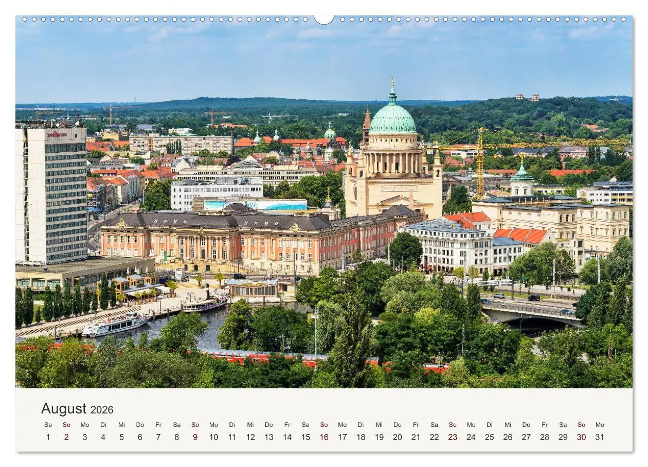 Bild: 9783457815052 | Himmel über Potsdam (Wandkalender 2026 DIN A2 quer), CALVENDO...