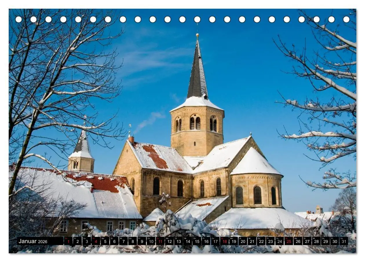 Bild: 9783457985052 | Hildesheimer Ansichten (Tischkalender 2026 DIN A5 quer), CALVENDO...