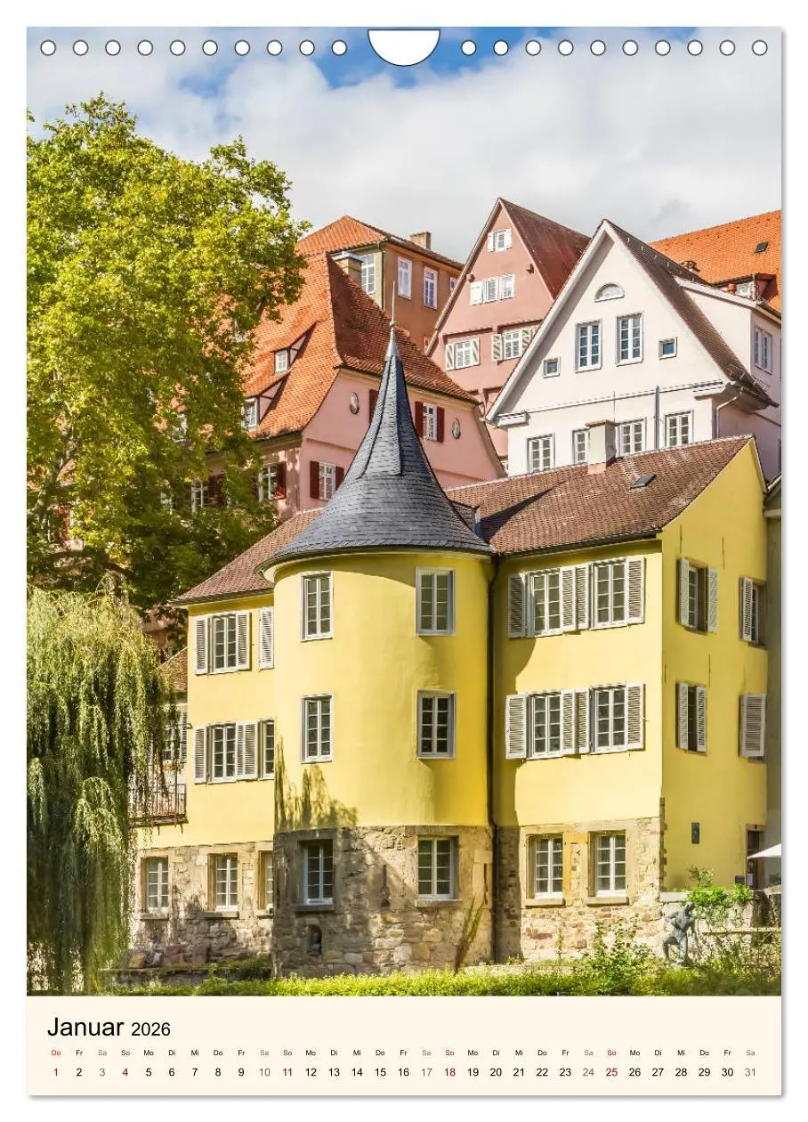 Bild: 9783516385052 | TÜBINGEN UND BLAUBEUREN Historische Schwäbische Alb (Wandkalender...