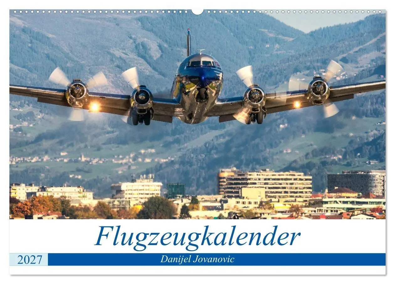 Cover: 9783569615052 | Flugzeugkalender (Wandkalender 2027 DIN A2 quer), CALVENDO...