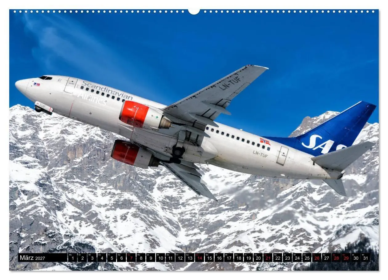 Bild: 9783569615052 | Flugzeugkalender (Wandkalender 2027 DIN A2 quer), CALVENDO...