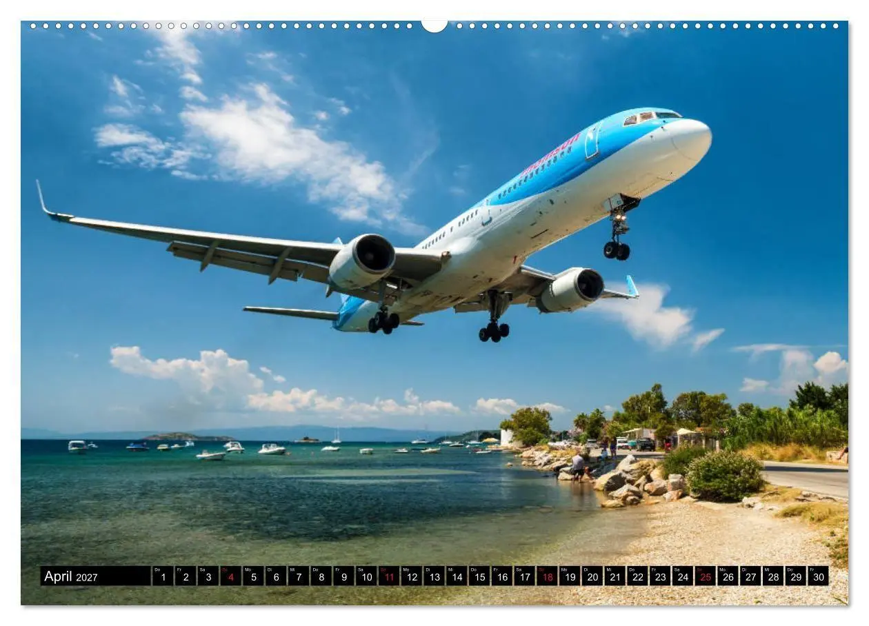 Bild: 9783569615052 | Flugzeugkalender (Wandkalender 2027 DIN A2 quer), CALVENDO...