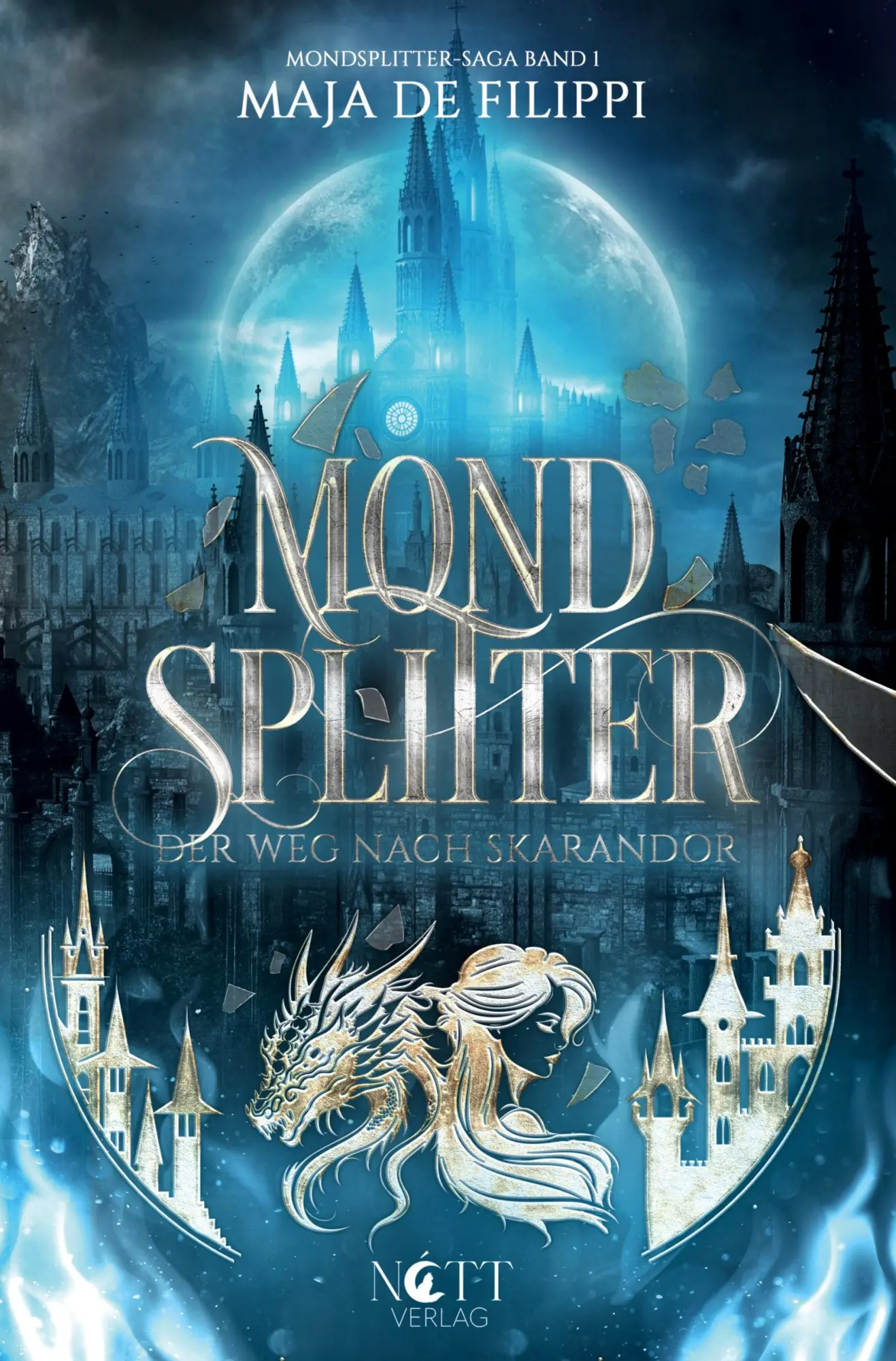 Cover: 9783695655052 | Mondsplitter | Der Weg nach Skarandor | Maja de Filippi | Taschenbuch