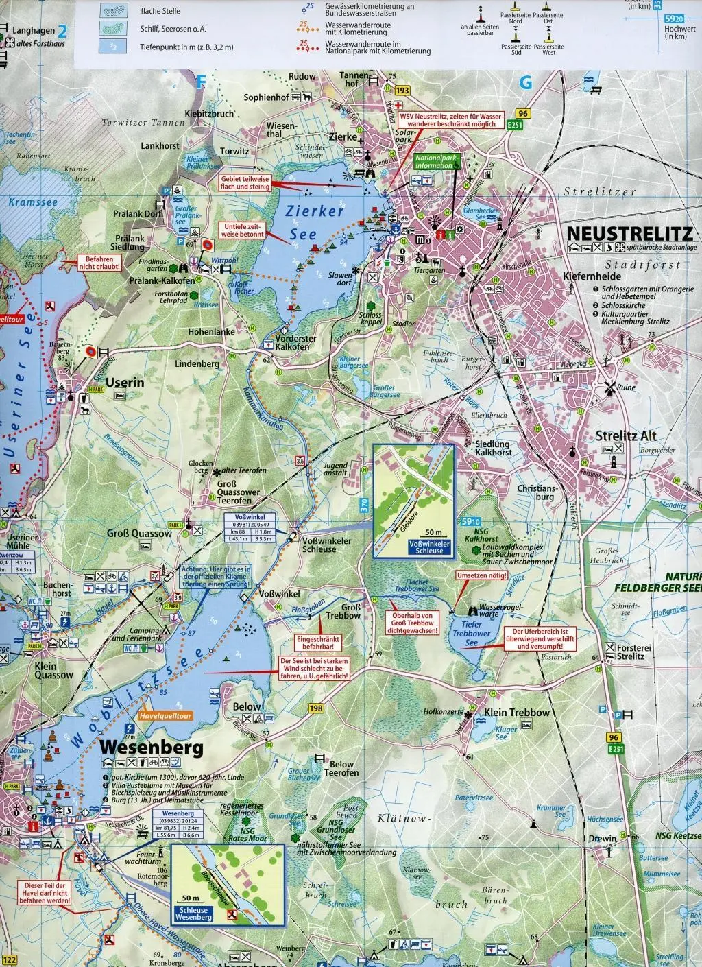 Bild: 9783940175052 | Wasserwanderkarte Mecklenburgische Kleinseenplatte | Klaus Klemmer