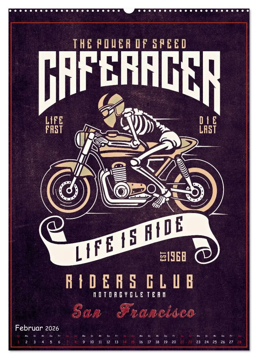 Bild: 9783516375152 | Motorrad Nostalgie (hochwertiger Premium Wandkalender 2026 DIN A2...