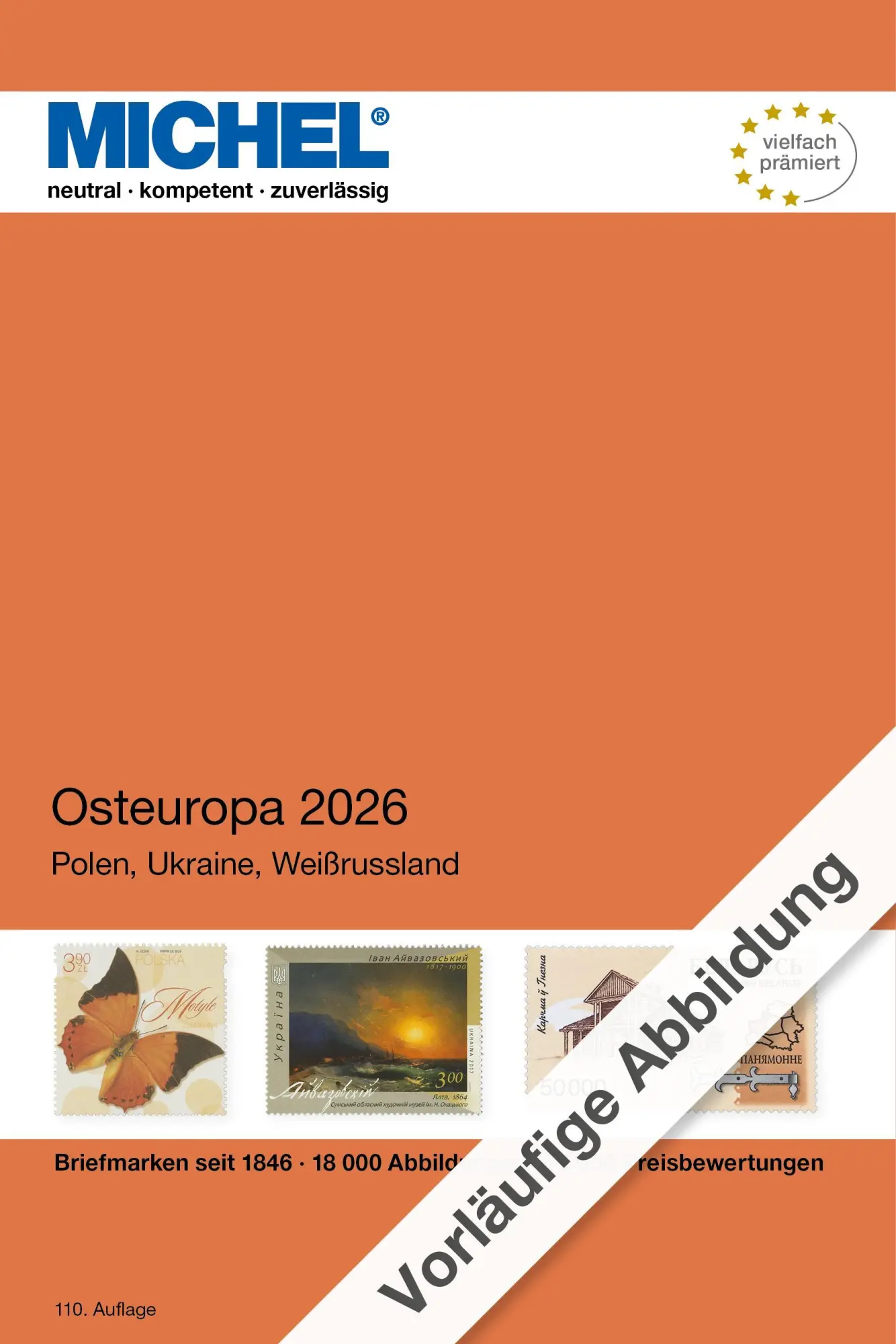 Cover: 9783954025152 | Osteuropa 2025/2026 | Michel-Redaktion | Taschenbuch | 714 S. | 2025