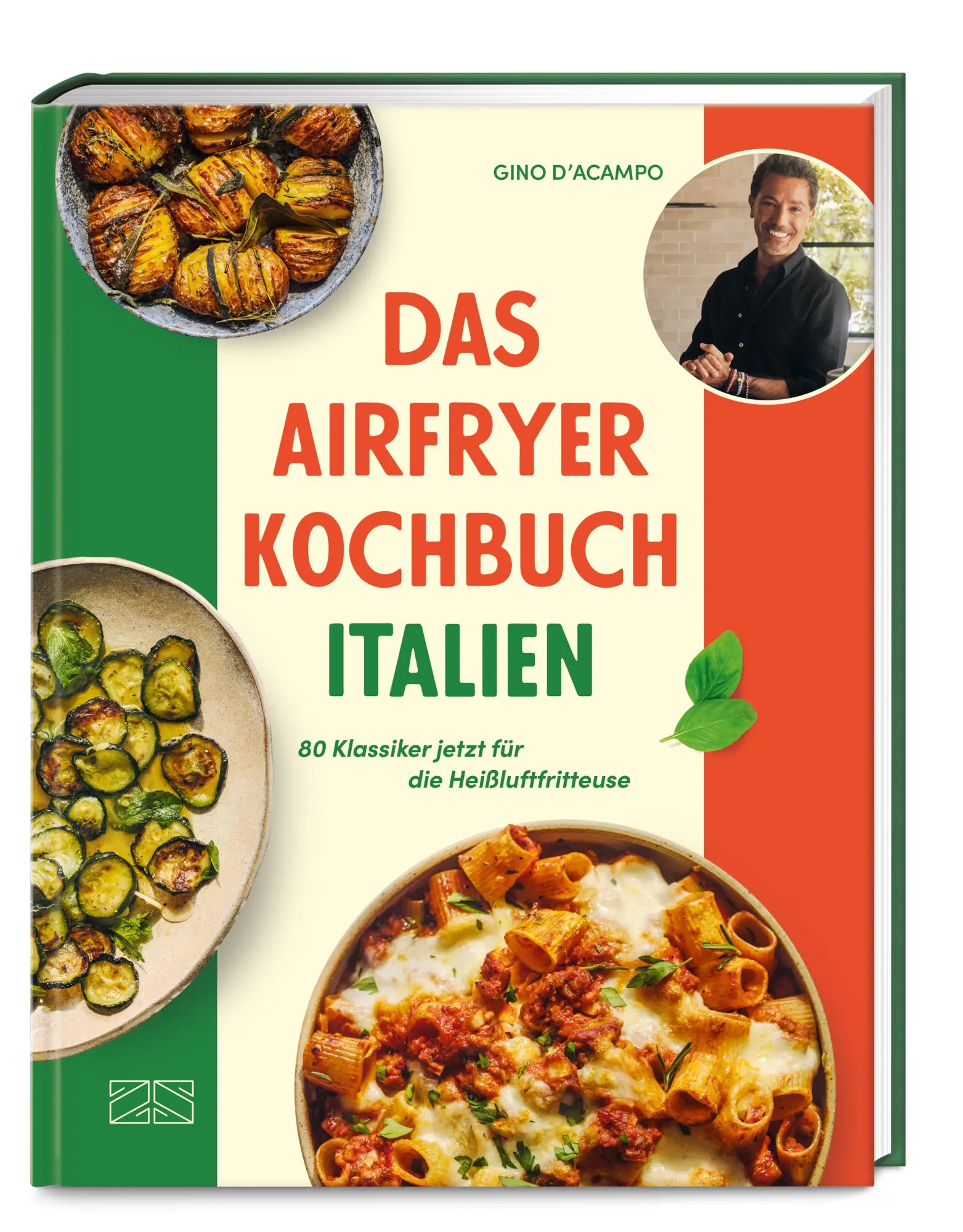Cover: 9783965845152 | Das Airfryer Kochbuch Italien | Gino D'Acampo | Buch | 208 S. | 2025