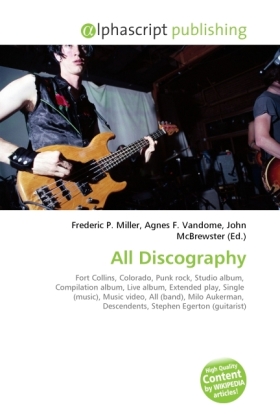 All Discography | Frederic P. Miller (u. a.) | Taschenbuch | Englisch | Alphascript Publishing | EAN 9786130705152 - Miller, Frederic P.