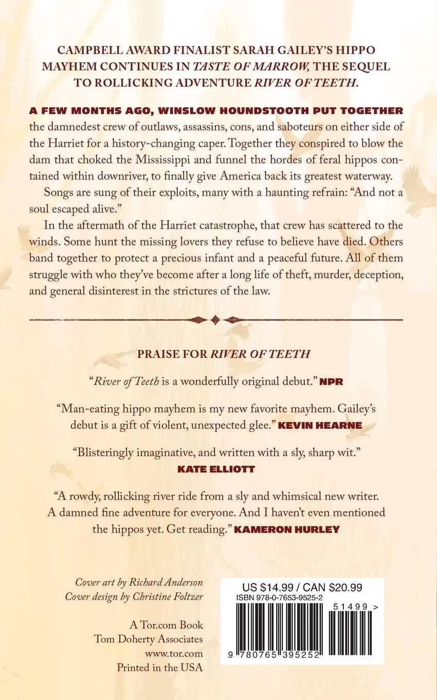 Rückseite: 9780765395252 | Taste of Marrow | Sarah Gailey | Taschenbuch | Englisch | 2017