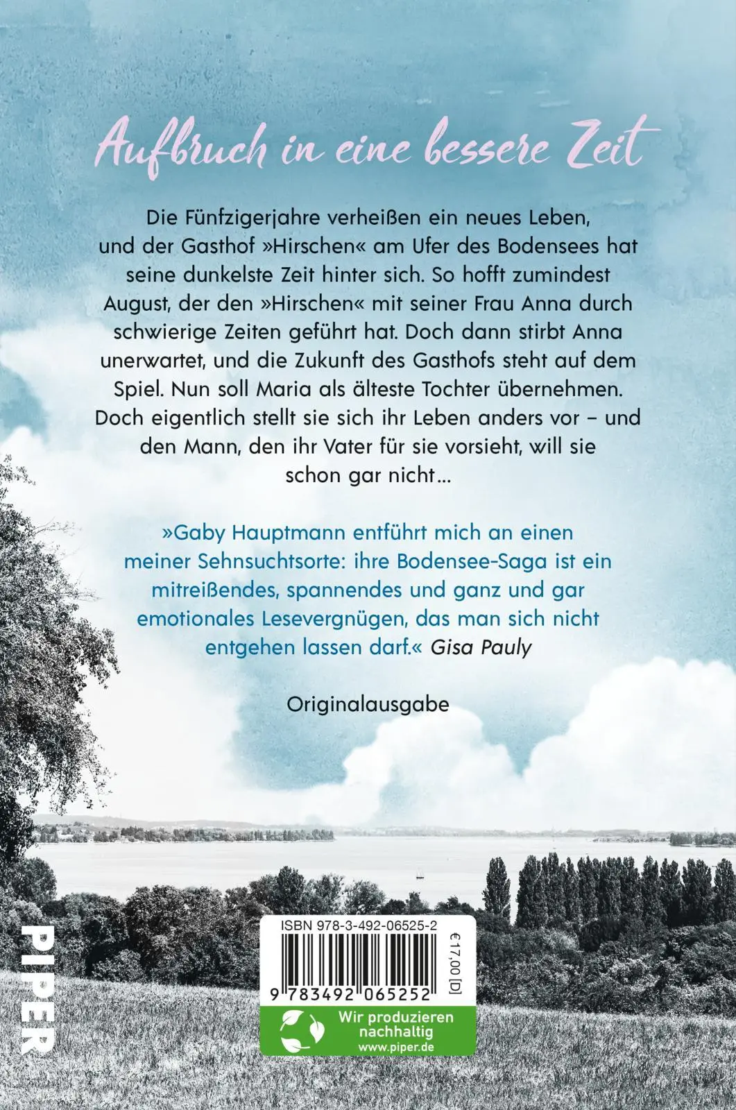 Rückseite: 9783492065252 | Traum vom besseren Leben | Gaby Hauptmann | Taschenbuch | 376 S.