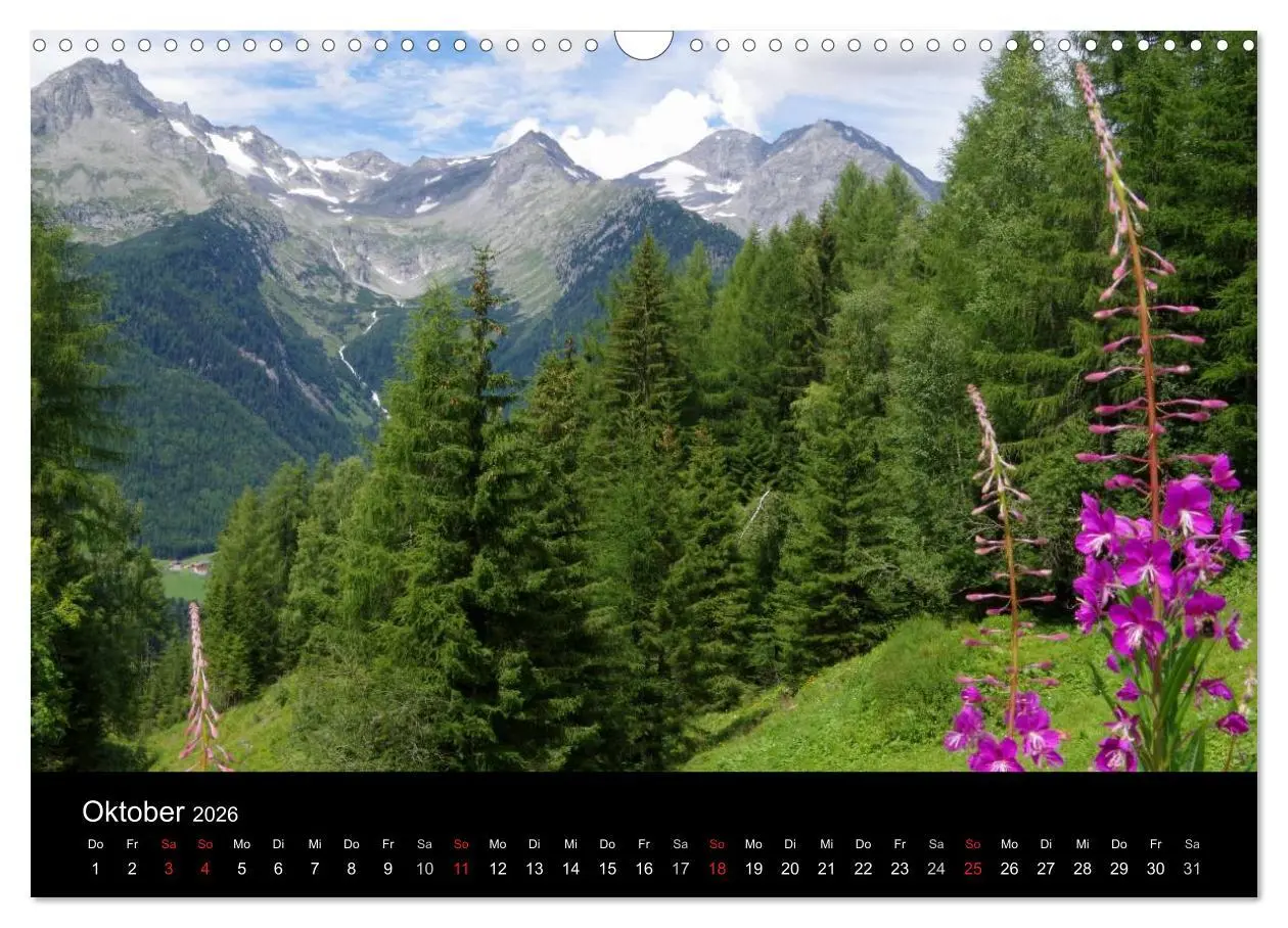 Bild: 9783516125252 | Im Tauferer Ahrntal in Südtirol (Wandkalender 2026 DIN A3 quer),...