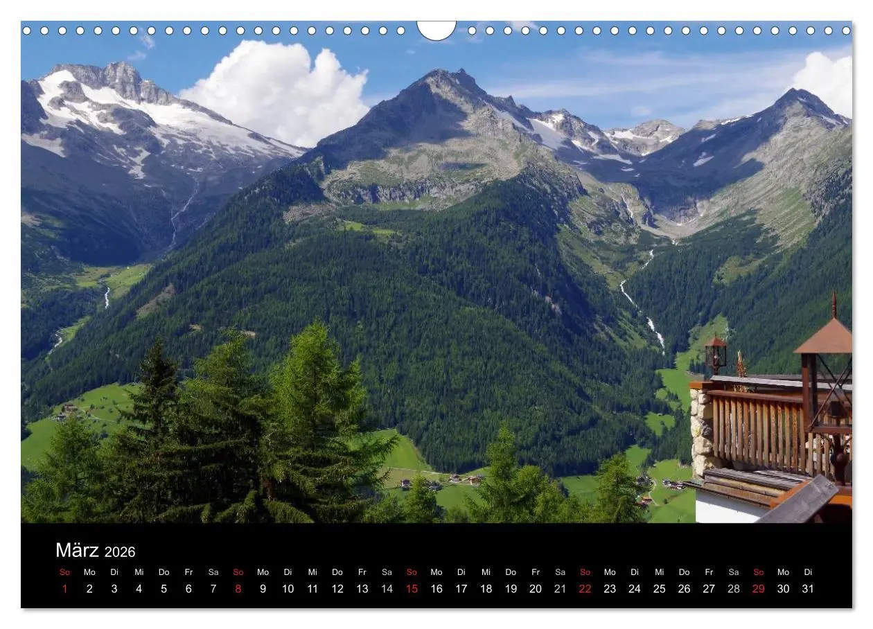 Bild: 9783516125252 | Im Tauferer Ahrntal in Südtirol (Wandkalender 2026 DIN A3 quer),...