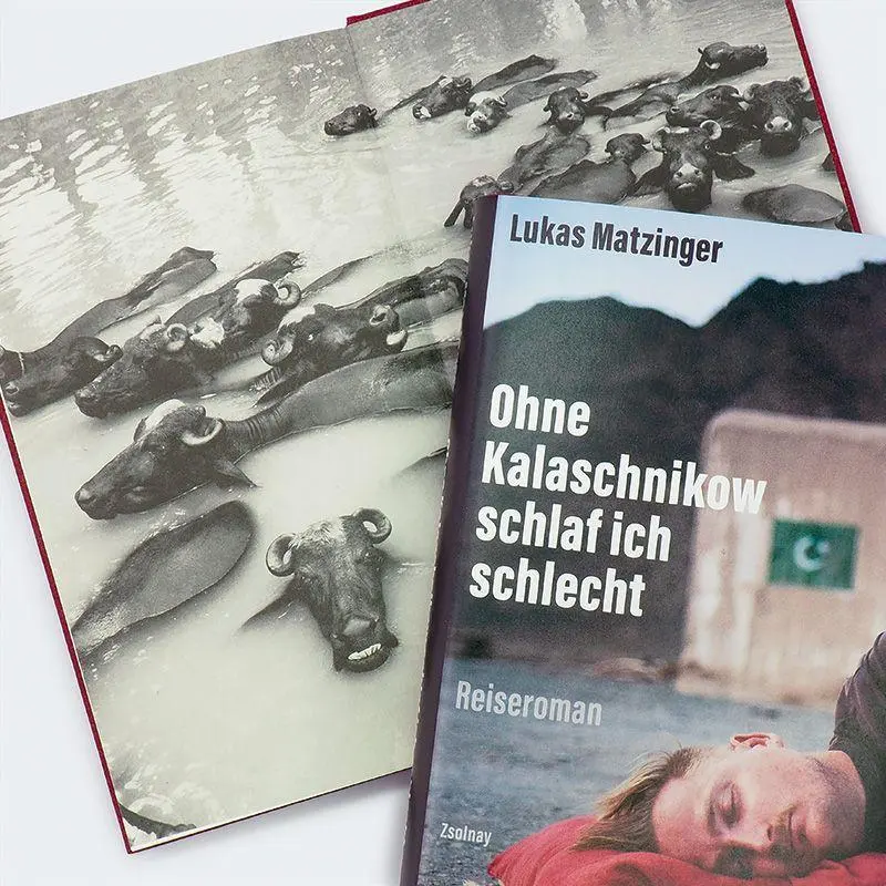 Bild: 9783552075252 | Ohne Kalaschnikow schlaf ich schlecht | Reiseroman | Lukas Matzinger