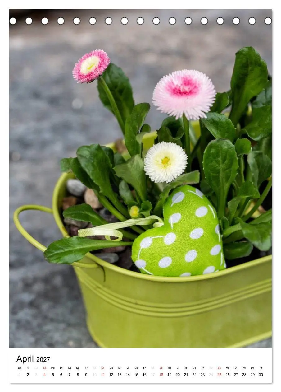 Bild: 9783594105252 | Bilder, die von Herzen kommen (Tischkalender 2027 DIN A5 hoch),...