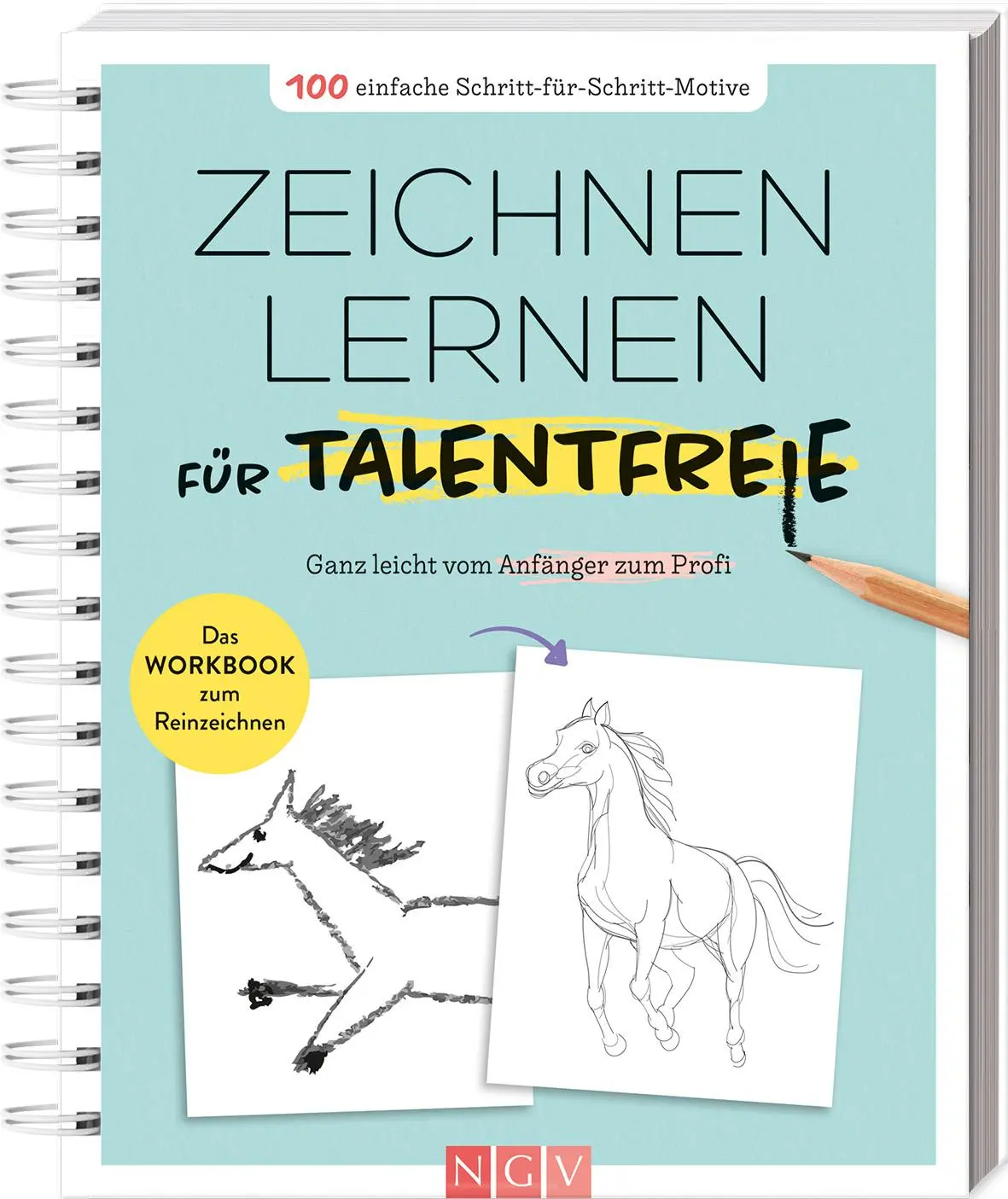 Cover: 9783625195252 | Zeichnen lernen für Talentfreie | Buch | Spiralbindung | 160 S. | 2024