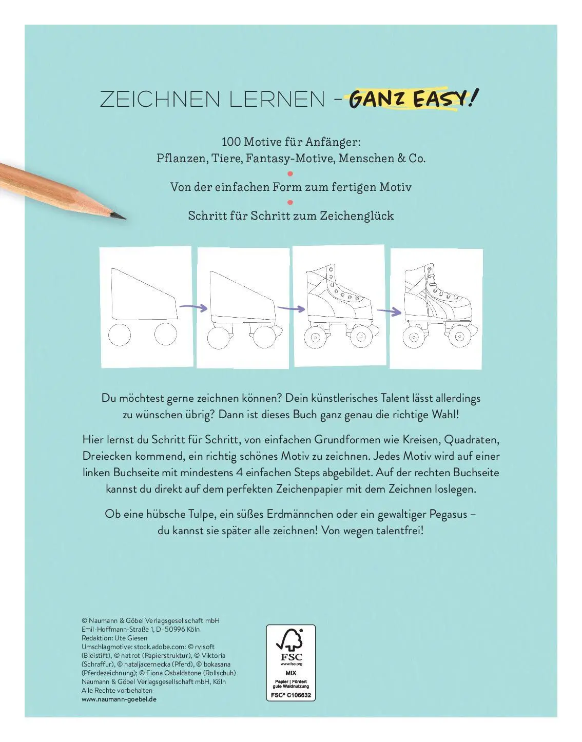 Rückseite: 9783625195252 | Zeichnen lernen für Talentfreie | Buch | Spiralbindung | 160 S. | 2024