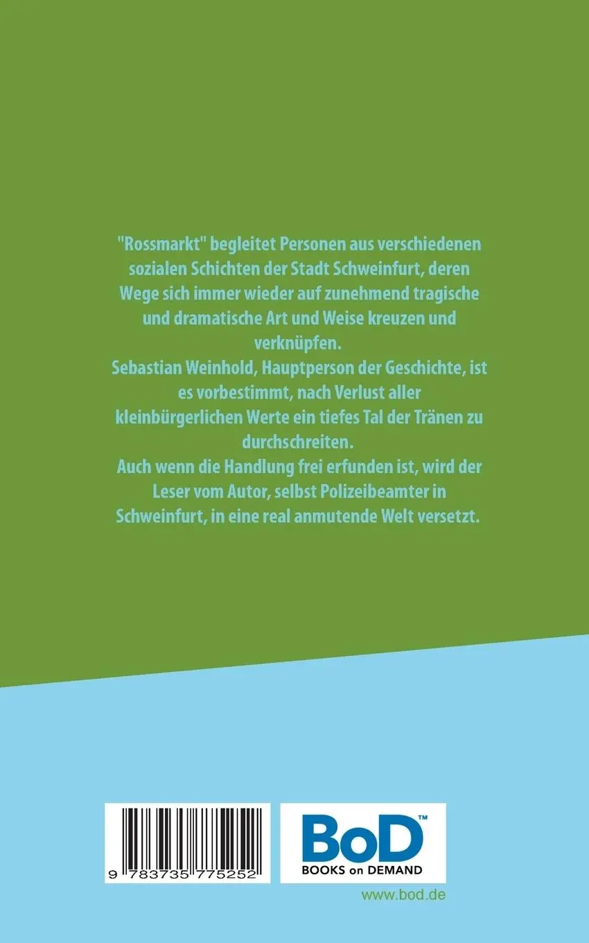 Rückseite: 9783735775252 | Rossmarkt | Joachim Engel | Taschenbuch | 164 S. | Deutsch | 2014