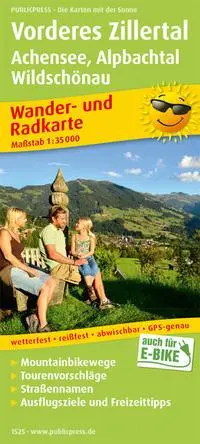 Cover: 9783961325252 | Vorderes Zillertal /Achensee /Alpbachtal /Wildschönau. Wander- und...