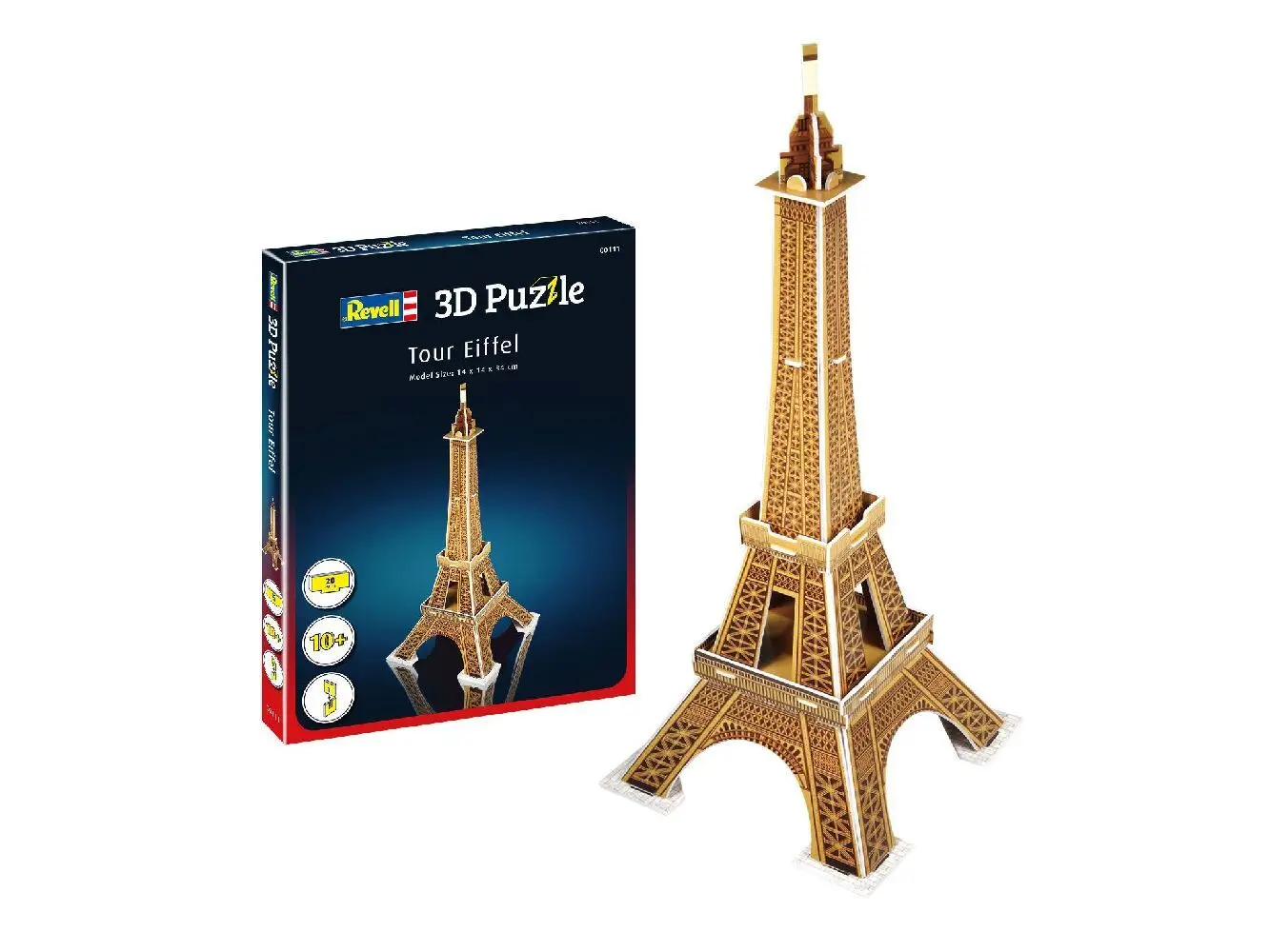 Cover: 4009803895352 | Revell Eiffelturm 3D (Puzzle) | Spiel | In Spielebox | 00111 | 2020