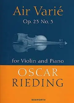 Cover: 9780711995352 | AIR VARIE OP 23 NO 3 | Oscar Rieding | Taschenbuch | Buch | Englisch
