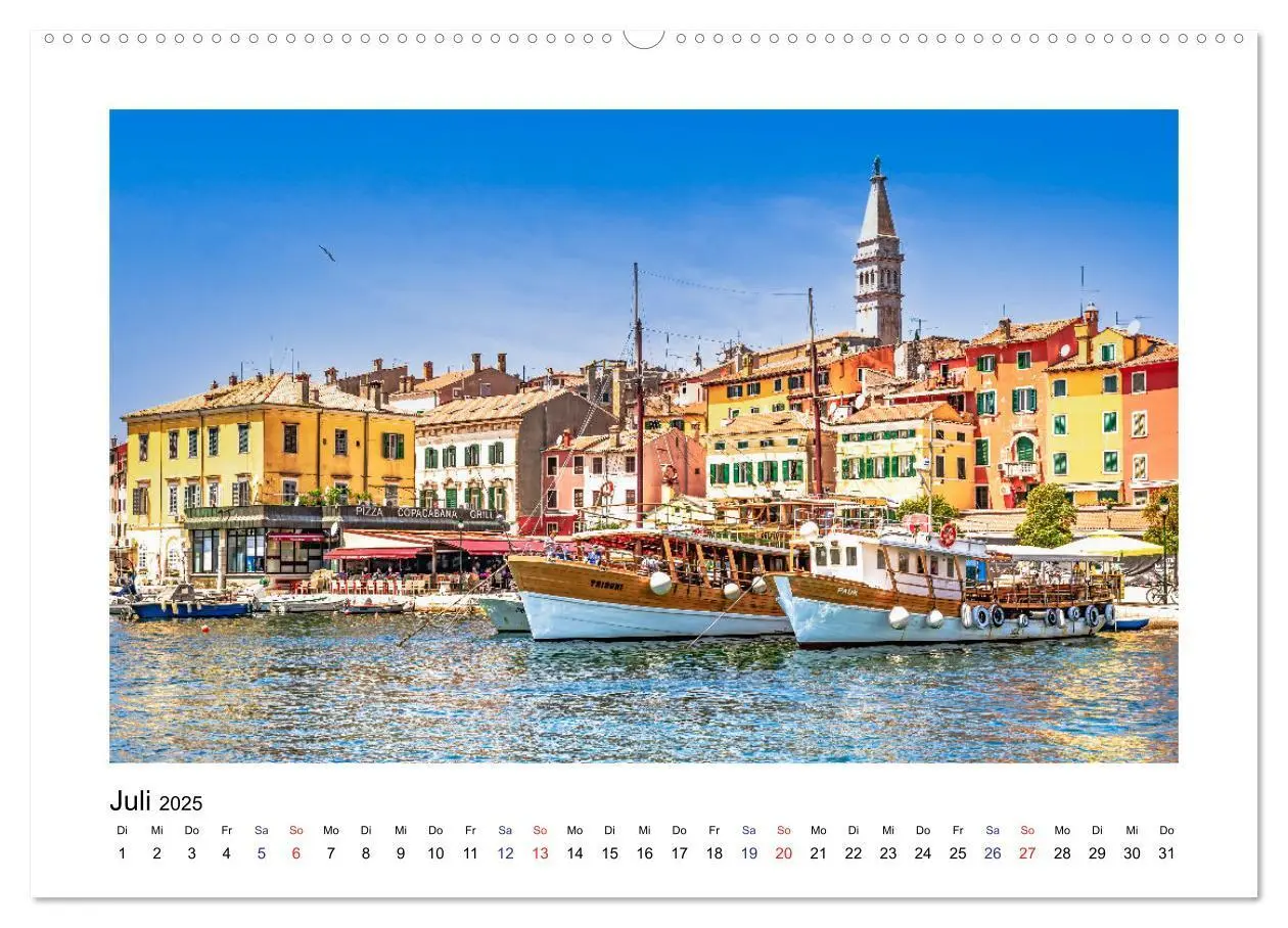 Bild: 9783435175352 | Istrien - Piran - Novigrad - Rovinj - Pula (Wandkalender 2025 DIN...
