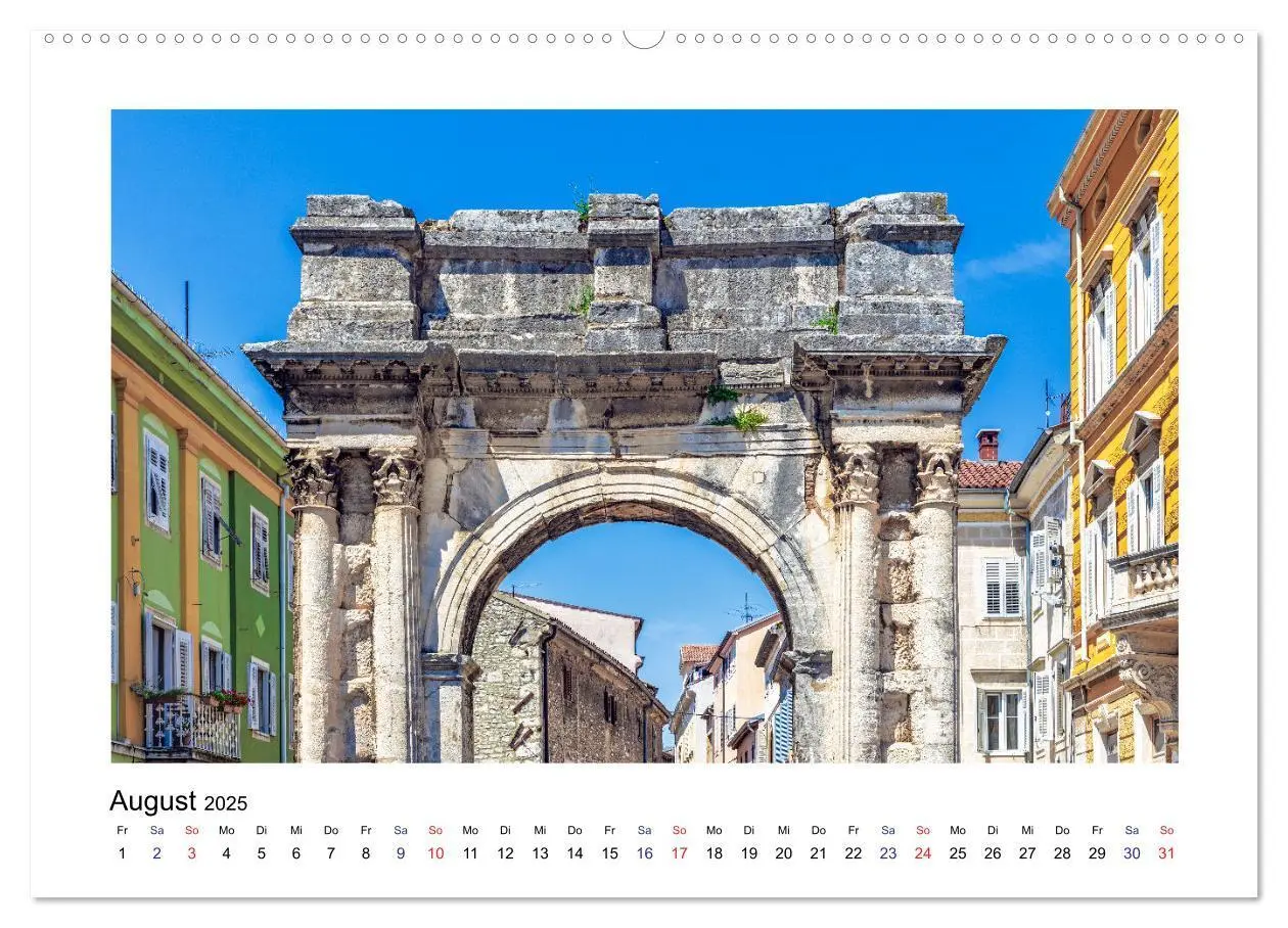 Bild: 9783435175352 | Istrien - Piran - Novigrad - Rovinj - Pula (Wandkalender 2025 DIN...