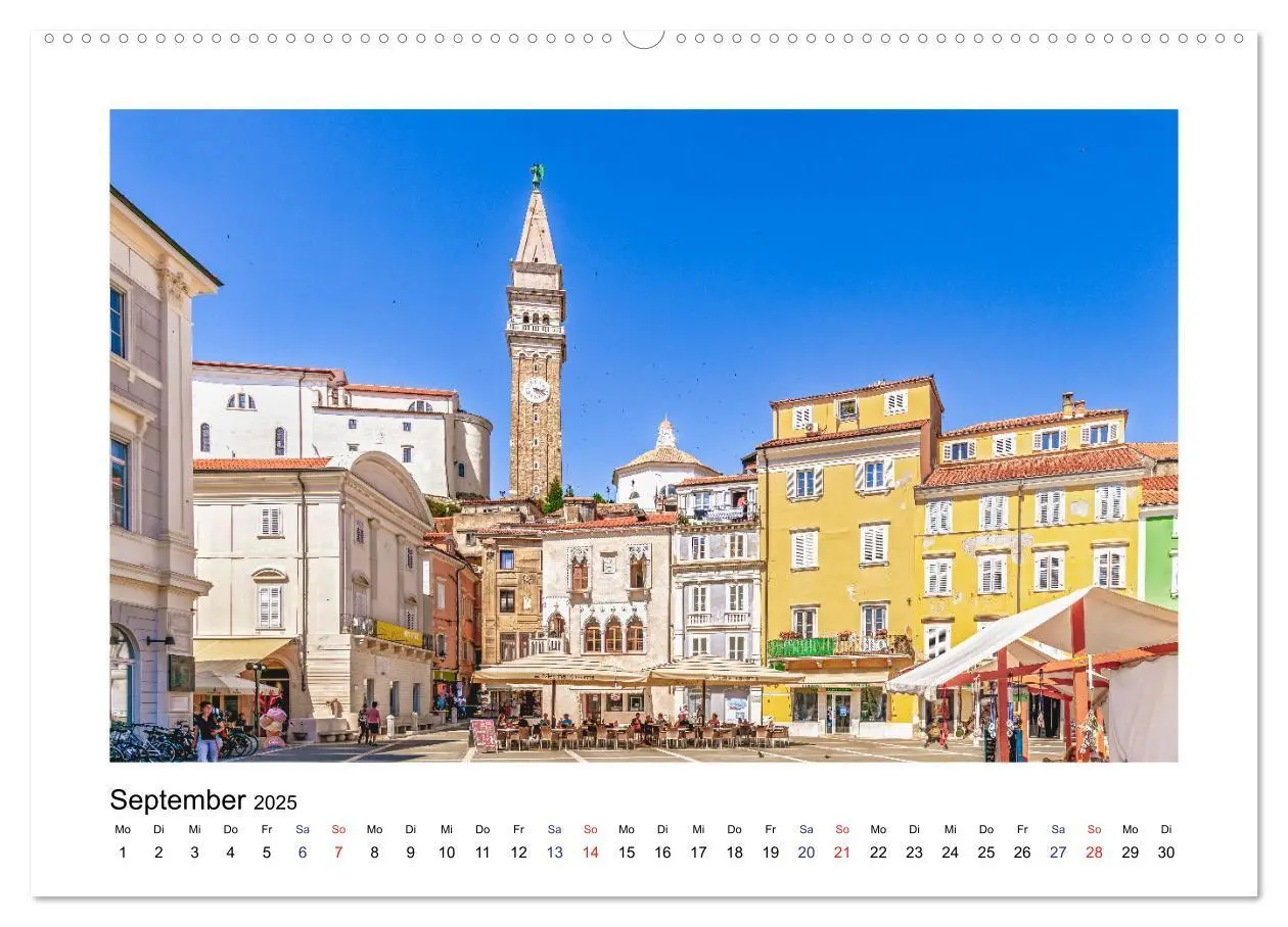 Bild: 9783435175352 | Istrien - Piran - Novigrad - Rovinj - Pula (Wandkalender 2025 DIN...