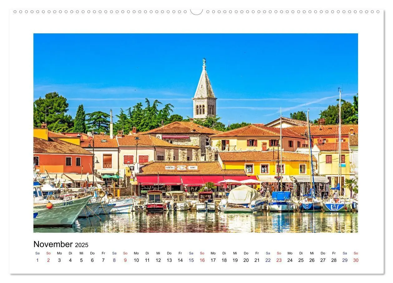 Bild: 9783435175352 | Istrien - Piran - Novigrad - Rovinj - Pula (Wandkalender 2025 DIN...
