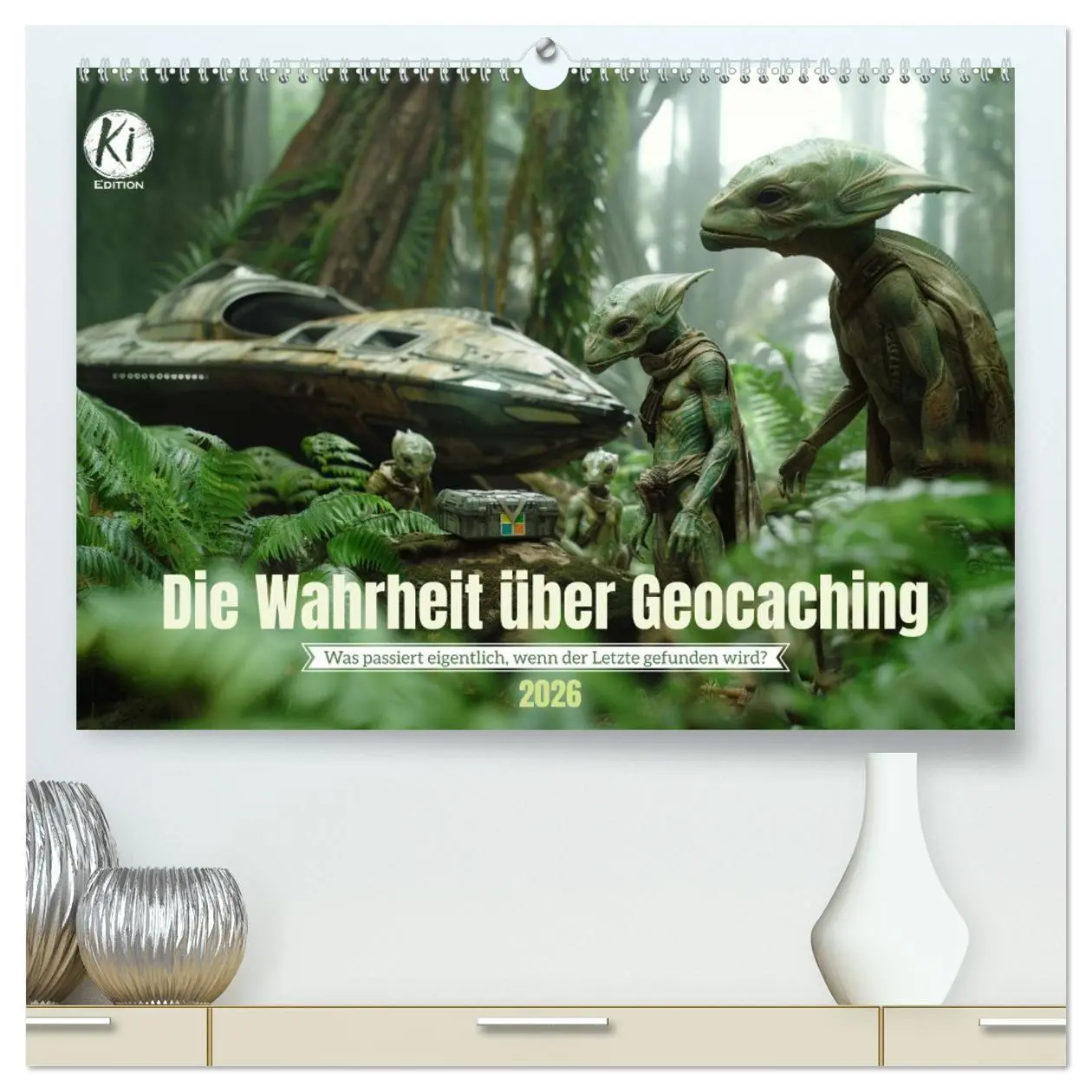 Cover: 9783457405352 | Die Wahrheit über Geocaching (hochwertiger Premium Wandkalender...