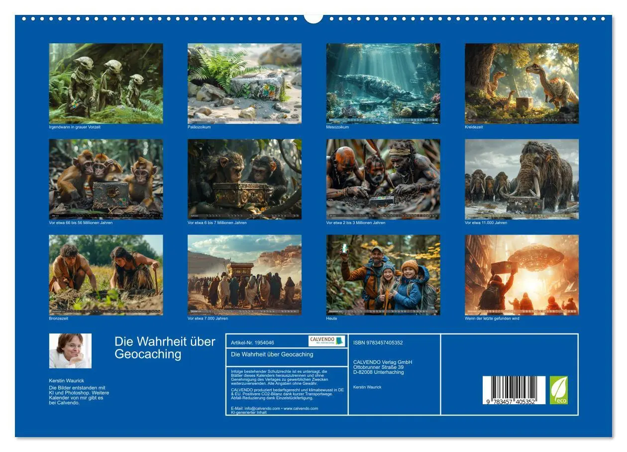 Bild: 9783457405352 | Die Wahrheit über Geocaching (hochwertiger Premium Wandkalender...