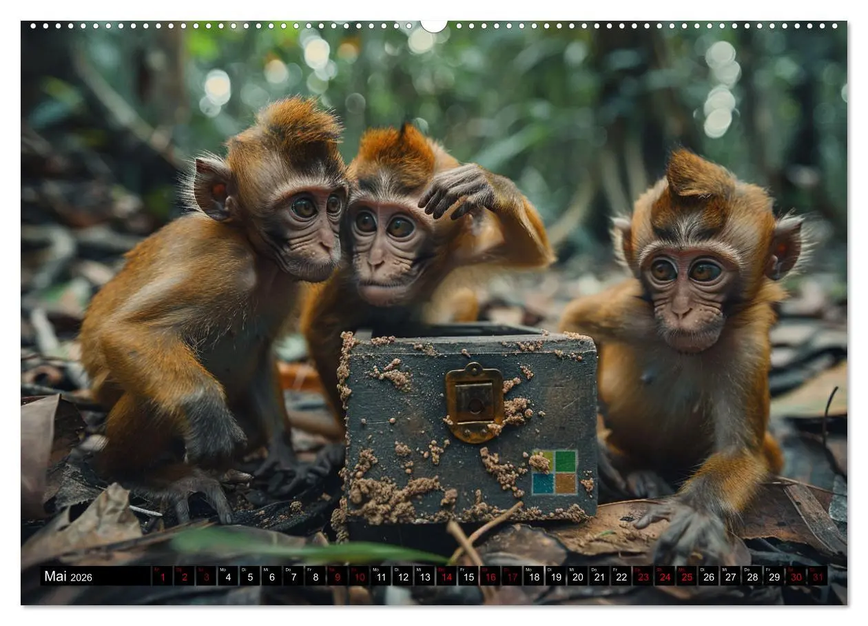 Bild: 9783457405352 | Die Wahrheit über Geocaching (hochwertiger Premium Wandkalender...