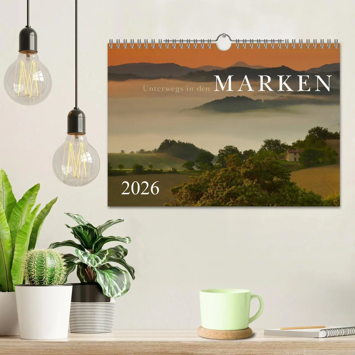 Bild: 9783516045352 | Unterwegs in den Marken (Wandkalender 2026 DIN A4 quer), CALVENDO...