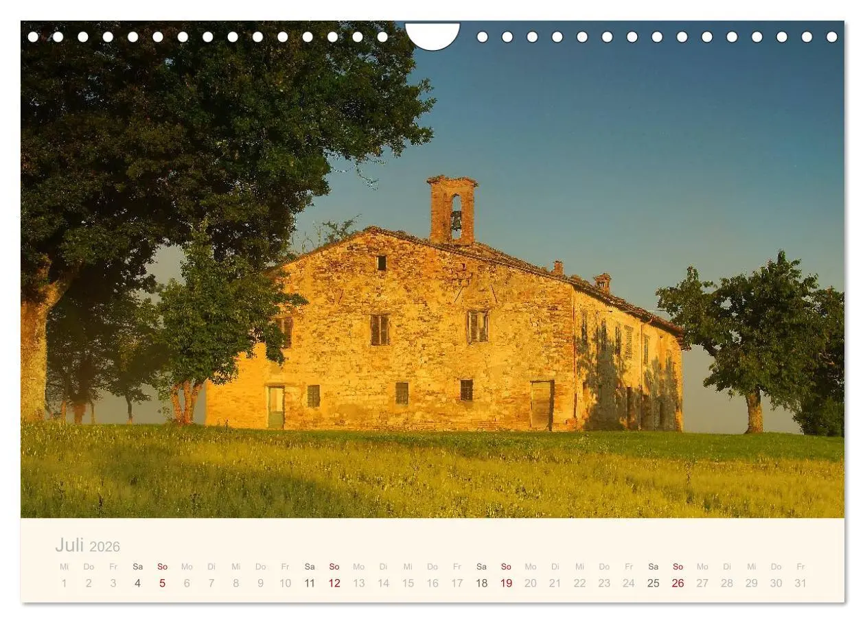 Bild: 9783516045352 | Unterwegs in den Marken (Wandkalender 2026 DIN A4 quer), CALVENDO...